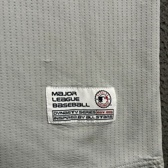 Houston Astros Dynasty Men's Size Large Stitched Button MLB Baseball Jersey XL - Picture 3 of 14